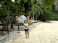 Dando la vuelta por la playa de Railay al sur de Tailandia