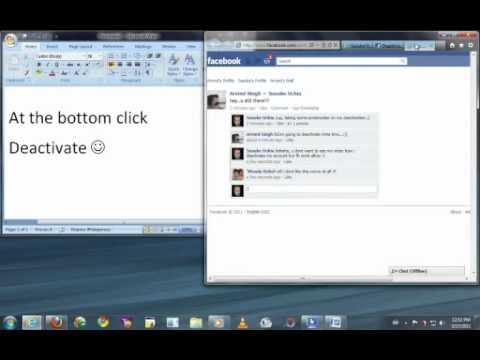 how to remove fb account