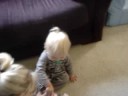Ryan putting on his shoes
