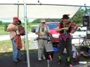 Rice & Beans Jug Band perfoming at Willow Creek Orchards