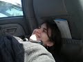 Me and Lee Contained in a Car
