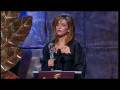 Her Majesty Queen Noor on stage
