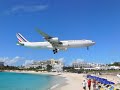 AF A340 Landing in St. Maarten