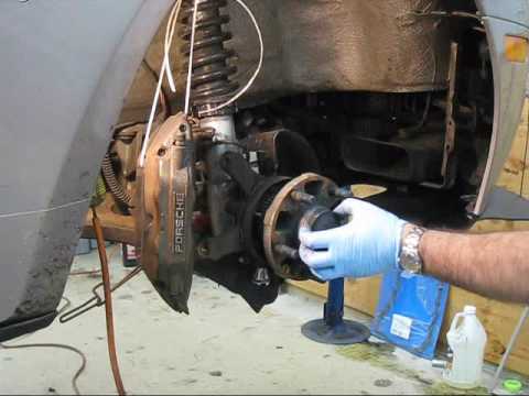 How to change Porsche 944 front wheel bearings – part 1