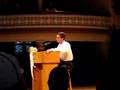 Chuck Palahniuk reading 'Guts' 1/2