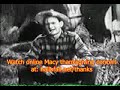 First Thanksgiving song Turkey in the straw (first version 1942)