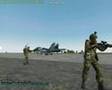 Su 34 flying, doing stunts and getting stuck in a wall