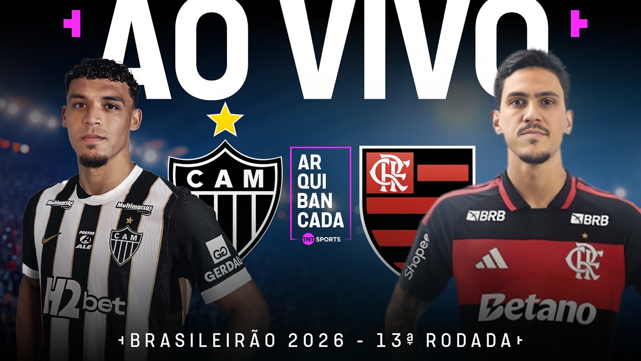 Ao Vivo: Atlético-Mg X Flamengo (Pré-Jogo, Narração E Pós-Jogo) | Brasileirão 2026