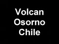 Chile, Volcan Osorno Bicycle Descent