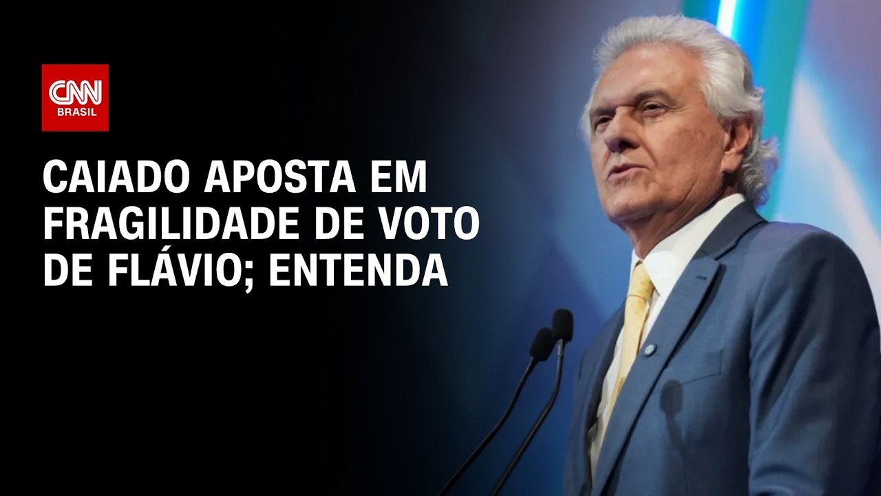 Caiado aposta em fragilidade de voto de Flávio Bolsonaro; veja análise | CNN PRIME TIME
