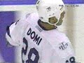 2001-02 @TOR Martin Brodeur Robs Tie Domi