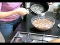 COOKING WORMS IN HANOI VIETNAM RECIPE