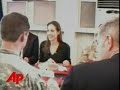Angelina Jolie in Iraq for UN Refugee Mission