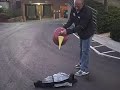 Burning a Raiders Jersey