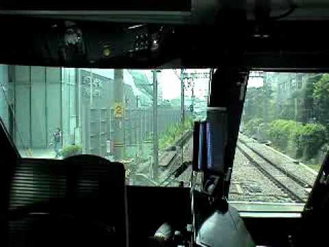 小田急ロマンスカー　ＭＳＥはこね２３号新宿発車