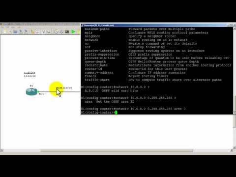 how to enable ospf