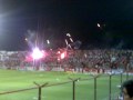 San Martin - Boca Unidos / Salida del Santo para el segundo tiempo