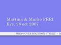 Martina & Marko Feri - Moon Over Bourbon Street