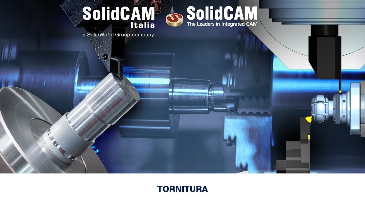SolidCAM Tornitura