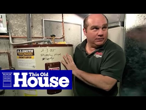 how to drain sediment from electric water heater