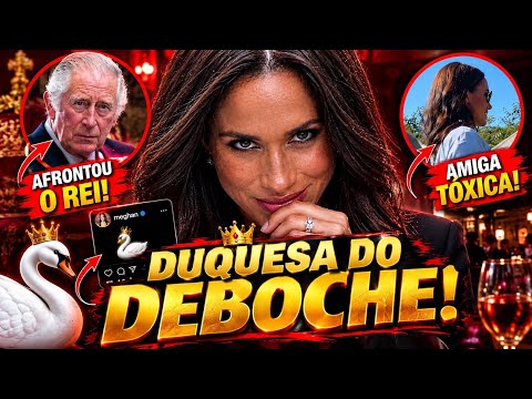 MEGHAN DEBOCHA DO REI E É FLAGRADA COM AMIGA TÓXICA EM PUB LONGE DE HARRY