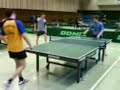 Daniel Jakob spielt Tischtennis
