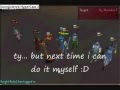 tru3 b4llin bh vid 2 f2p bhing with a blue skull med crater