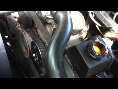 how to bleed power steering ml320