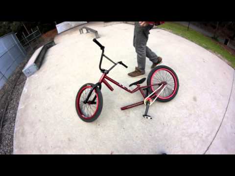 how to snap a bmx frame