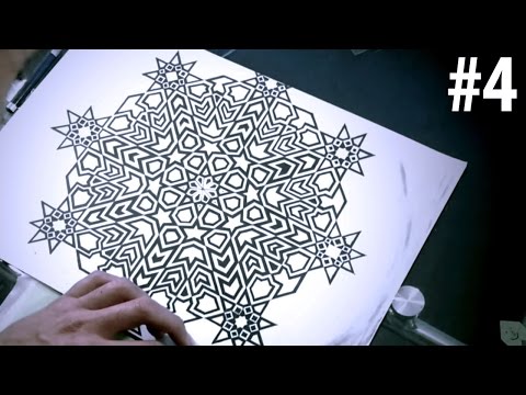 how to draw islamic art