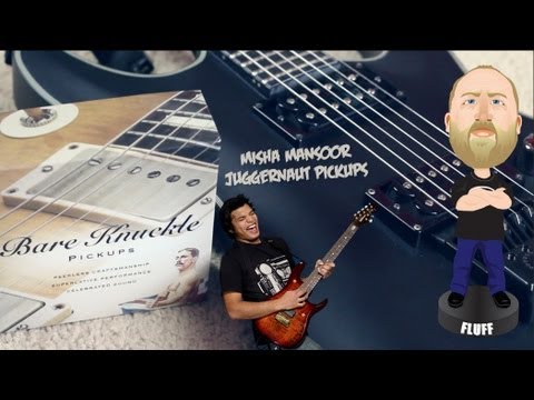 Knuckle - These are the new Misha Mansoor Juggernaut pickups from Bare Knuckle Pickups. Clear, punchy and sweet, these pickups punch you in the gut while pouring you a...