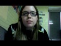 Kinsey has a paper to write but instead made her video. Time well spent.