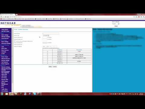 how to port forward minecraft at&t netgear