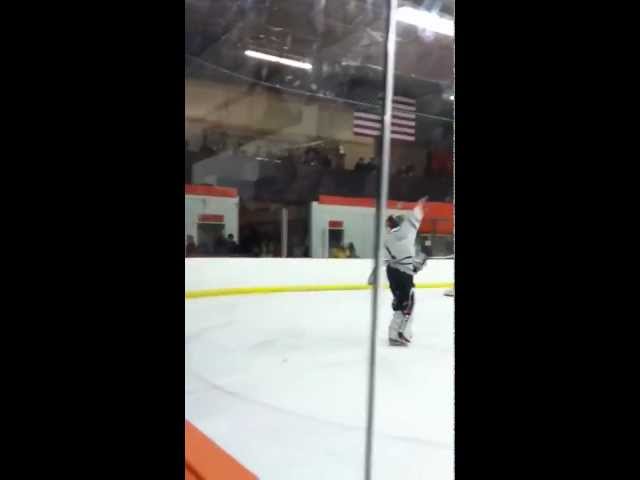 Farmington Goalie Scores on Himself