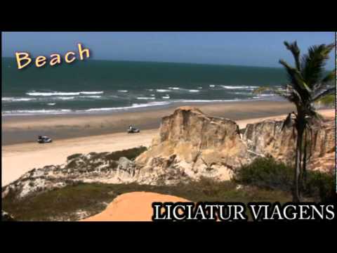 Uruau Beberibe Ceara. Beaches Dunes and cliffs.