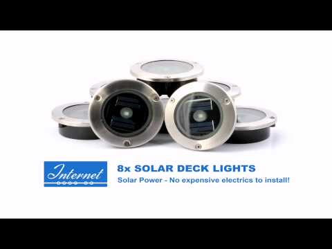 how to fit decking lights