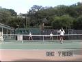Textbook Doubles: Low BALL at the net.