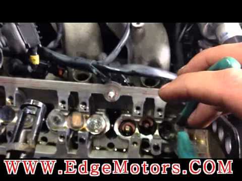 VW Audi v6 engine valve stem seals replacement DIY by Edge Motors