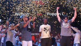 Nelson vs Poppin C – Dance Vision vol 4 Popping Final (ending plus)