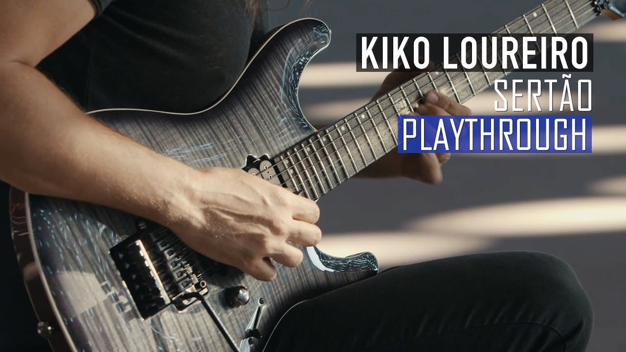Kiko Loureiro - "Sertao"のギター演奏映像を公開 新譜「OPEN SOURCE」日本盤CD 2020年7月22日発 thm Music info Clip