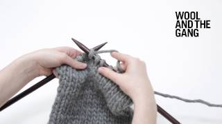 Un-knitting or tinking