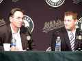 2009-12-11 | Bailey 2009 AL ROY Press Conf - Oakland A's ~> the Year Press Conference on November 17, 2009 in Oakland, CA. Billy Beane giving the baseball operations view point to Bailey's awesome season ... (<span>2:)