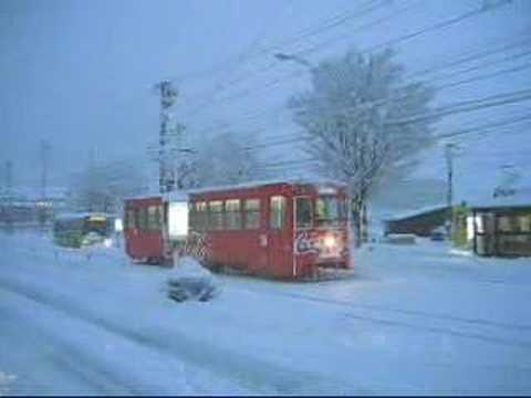 富山の路面電車・万葉線～2月10日・３