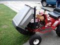 Racing lawn mower. Racing lawn mower.