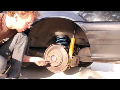 Replacing the Rear Brake Rotor on the BMW E36