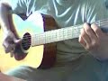 a traditional song made famous by pink anderson (was he the composer??)played like roy bookbinder (or so...) 
martin om-21
please leave comments