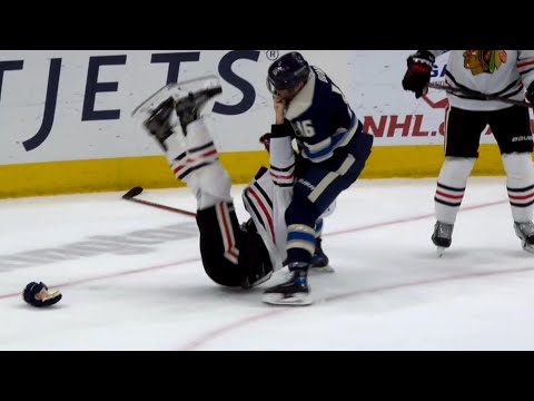 Max Domi Ragdolls Connor Murphy