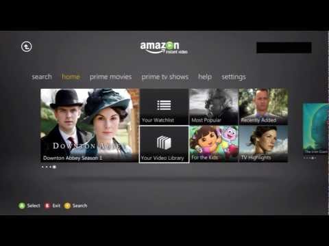 how to watch amazon instant video on xbox