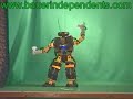 Robonova w/ 20 D.O.F. Movement Test