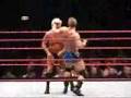 Ric Flair et Kenny Dykstra au Zenith de Paris le 24/04/07.